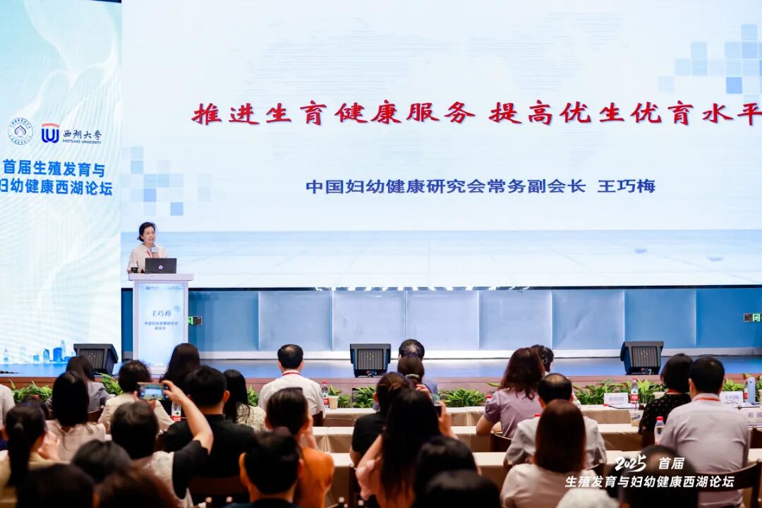 中国妇幼健康研究会常务副会长王巧梅致辞